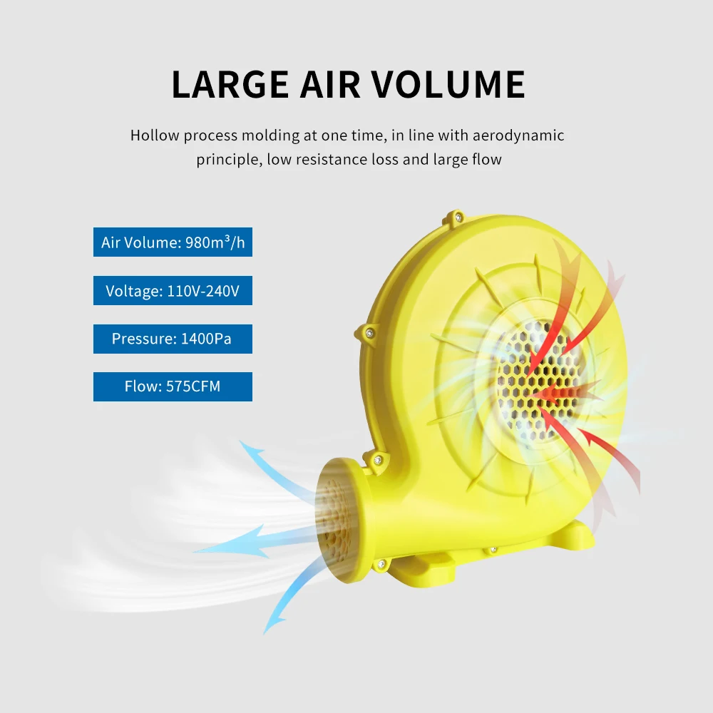 High Quality Electric Air Dancer Pump Centrifugal Fan air Inflatable