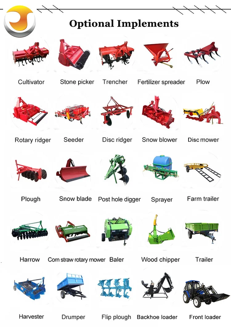 agriculture machinery mini rubber crawler tractor