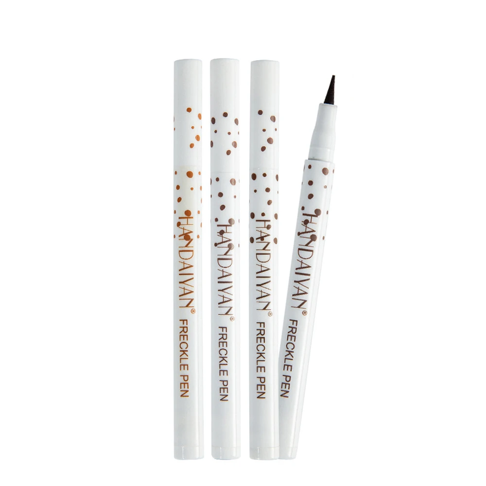 4 colors waterproof easy to color makeup freckles and spots pen natural freckle pen long lasting
