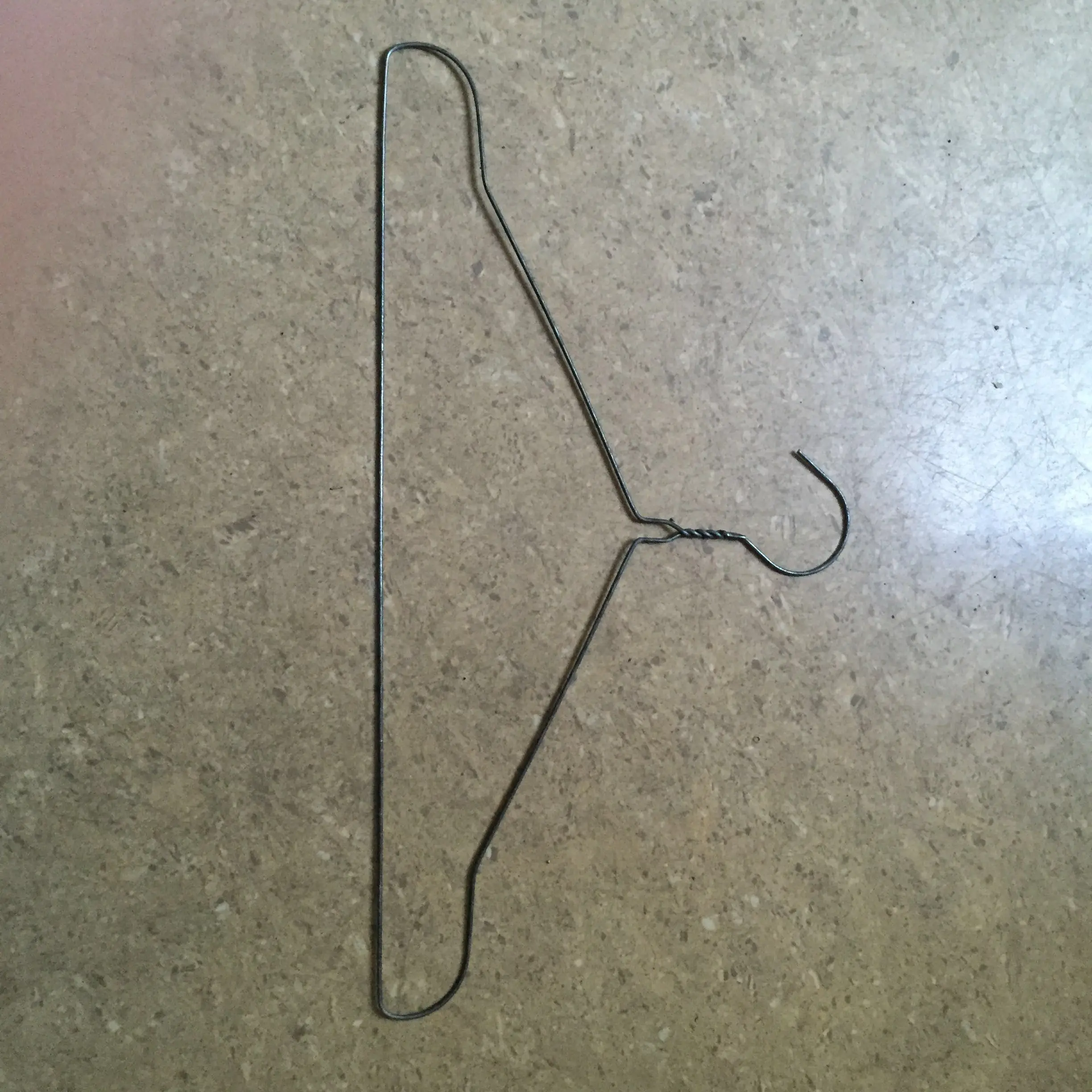 
Automatic laundry galvanised steel wire hanger making machine 