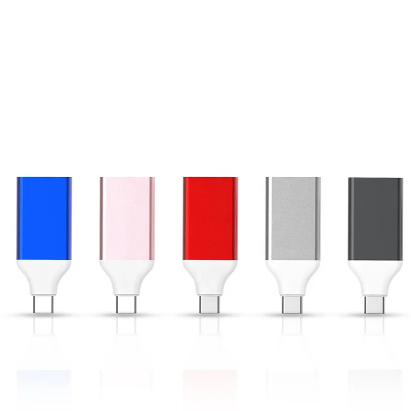  TOYOUMI Portable Five Colors Type C Male to HDTV VGA DP Female