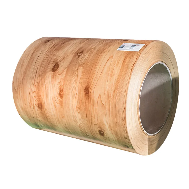 China supplier wood pattern ppgi steel coil