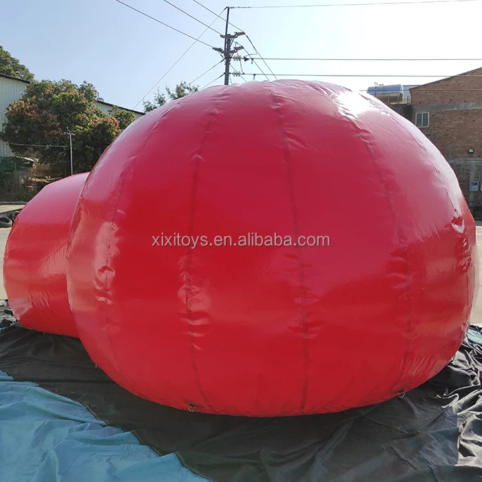 Dia 3m PVC Iglu Former Inflatable Ice Igloo Mould Dome Airtight Inflatable Snow Igloo Marker