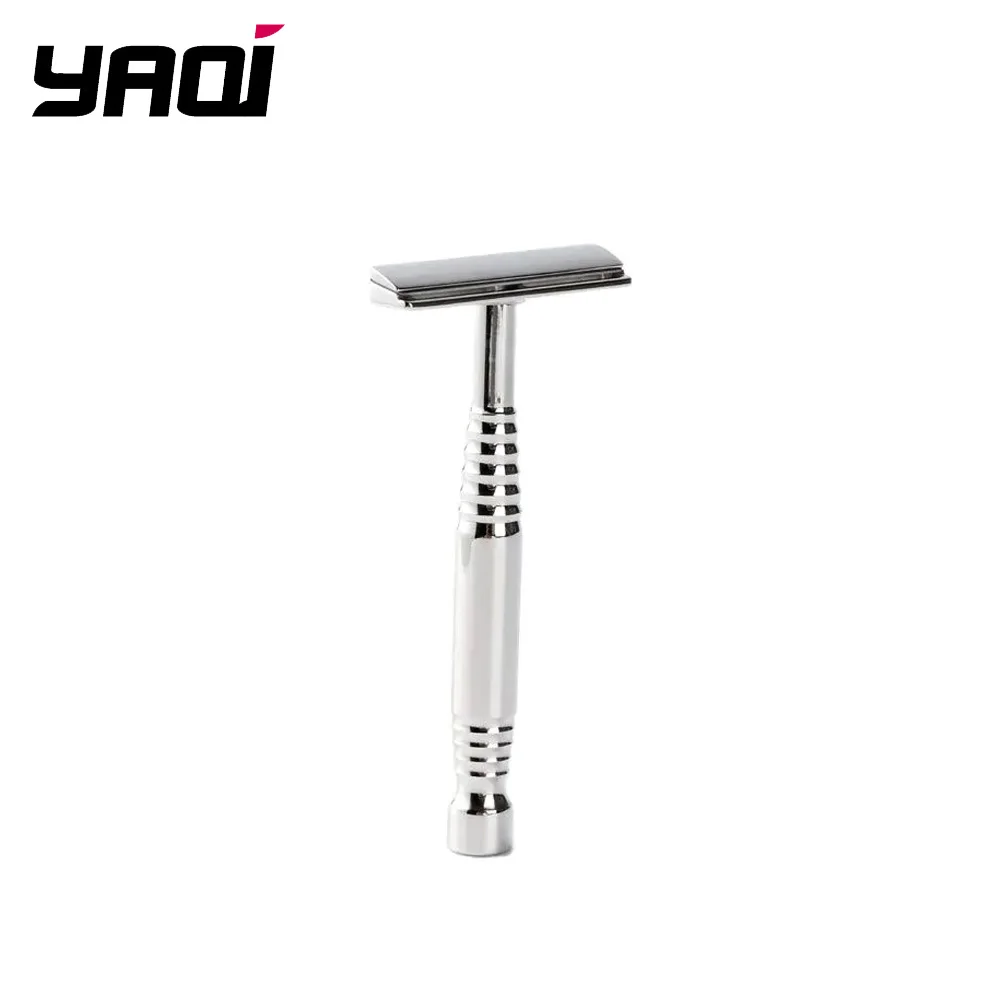 YAQI Romulus Polished 316 stainless Steel AC Blade Single-edged Mens Shaving Safety Razor