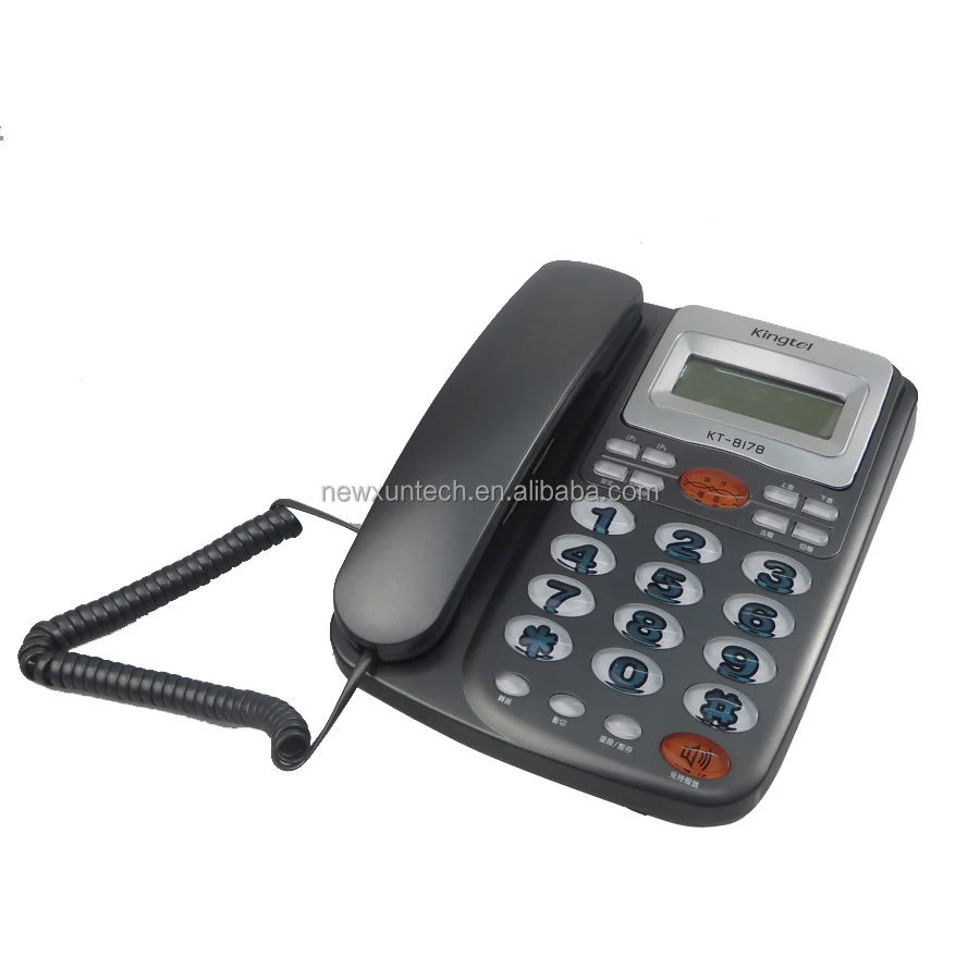 Factory Wholesale Low price Luminous button Caller ID telephone