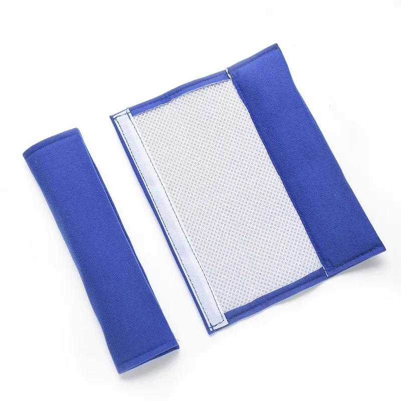 Car Safety Belt Covers Soft Plush Polyester Shoulder Pads and Strap Covers with 2 Points