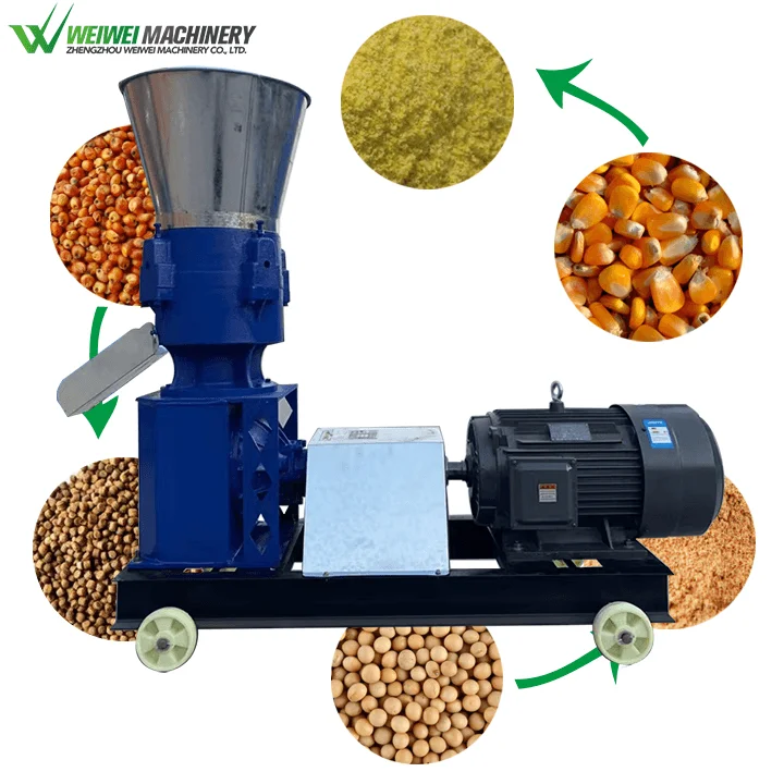 Factory Direct Multi Function Drying For Feeds Pelletizer Machine Animal Feed Pellet