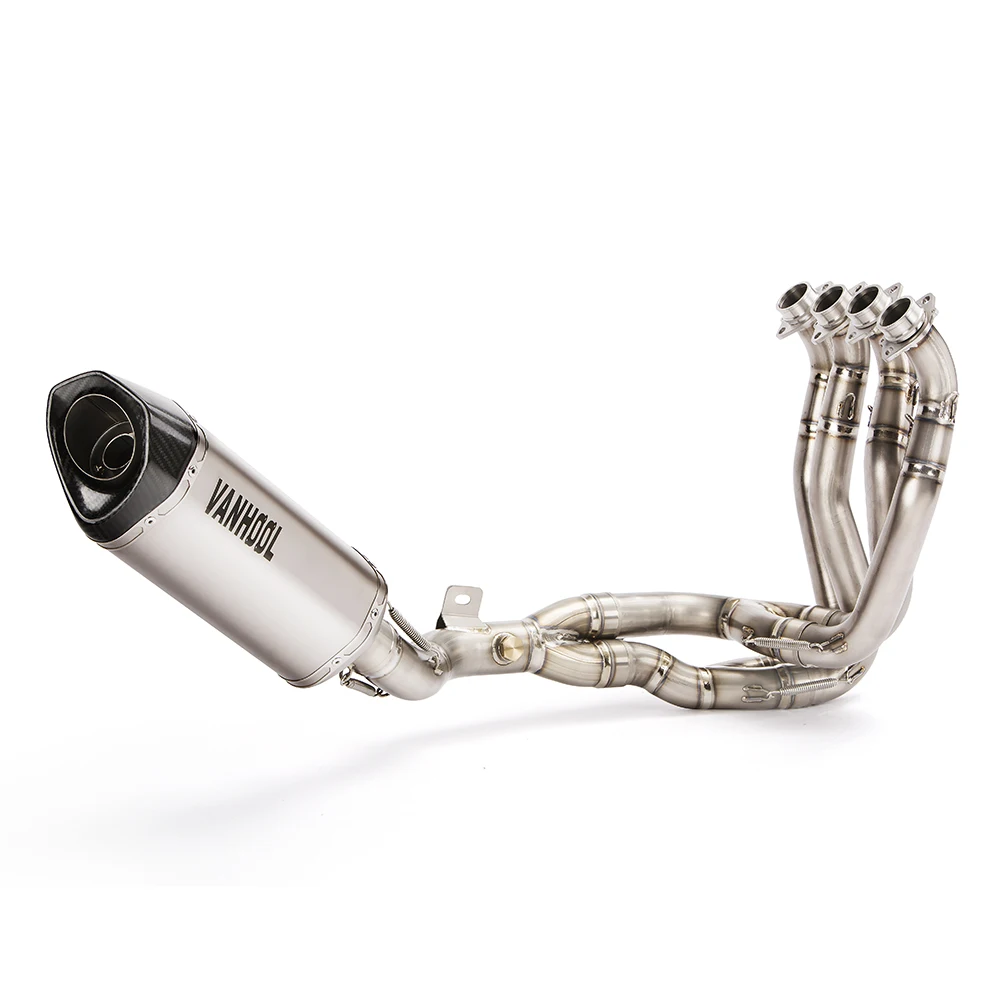 full titanium exhaust muffler pipe system for CBR1000 2014 new year model