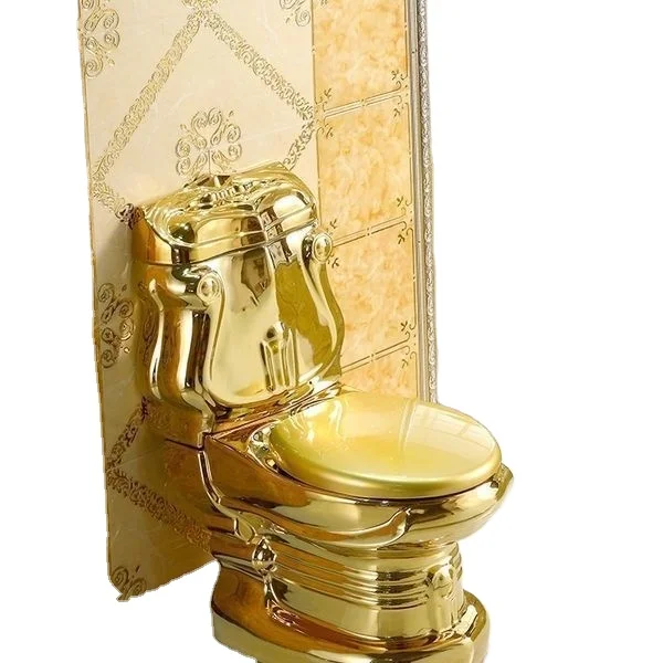 Sh Marble Smart And Line Vanitset Luxury Day T Black Bluetooth Bidet Toilet Gold with Rose Brass Bidet Toilet Gold