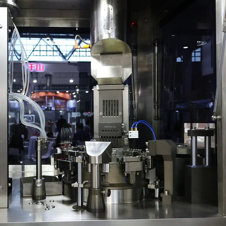  NJY 300C Automatic Capsule Filler Size 00 3# Fish Oil Gel Filling Machine For