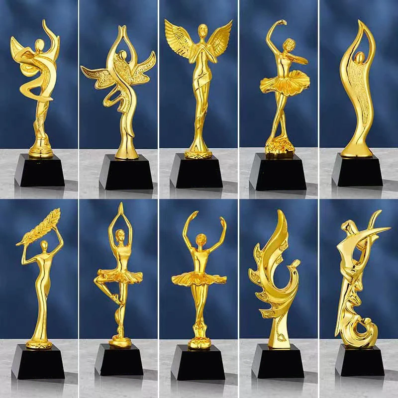 Custom Gifts Gold Trophies And Medals Metal Plastic Sport Trophy Cup Manufactures