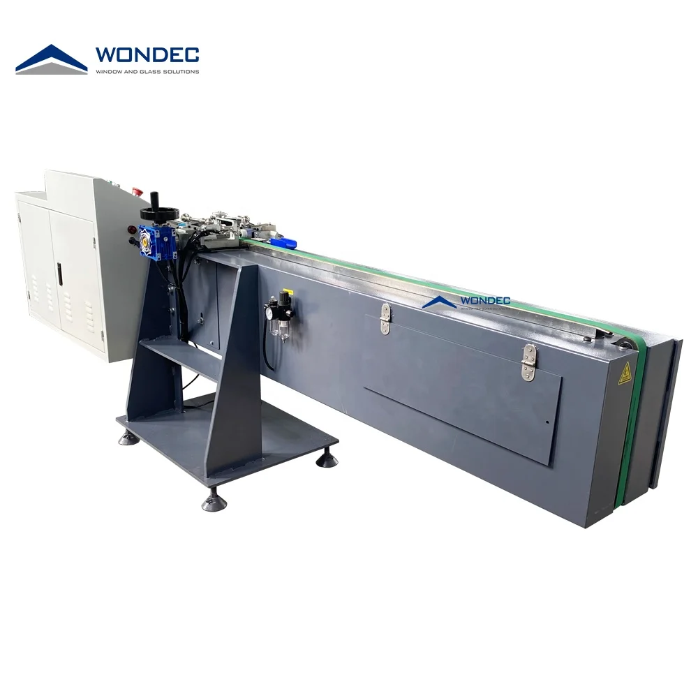 WONDEC High Performance Insulating Glass Primary Sealing Machine Horizontal Automatic Butyl Extruder with Tank Capacity 14kg