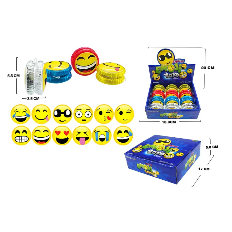 Оптовая продажа пользовательские профессиональные пластиковые детские Смайлики Шаблон волшебная игрушка йо
