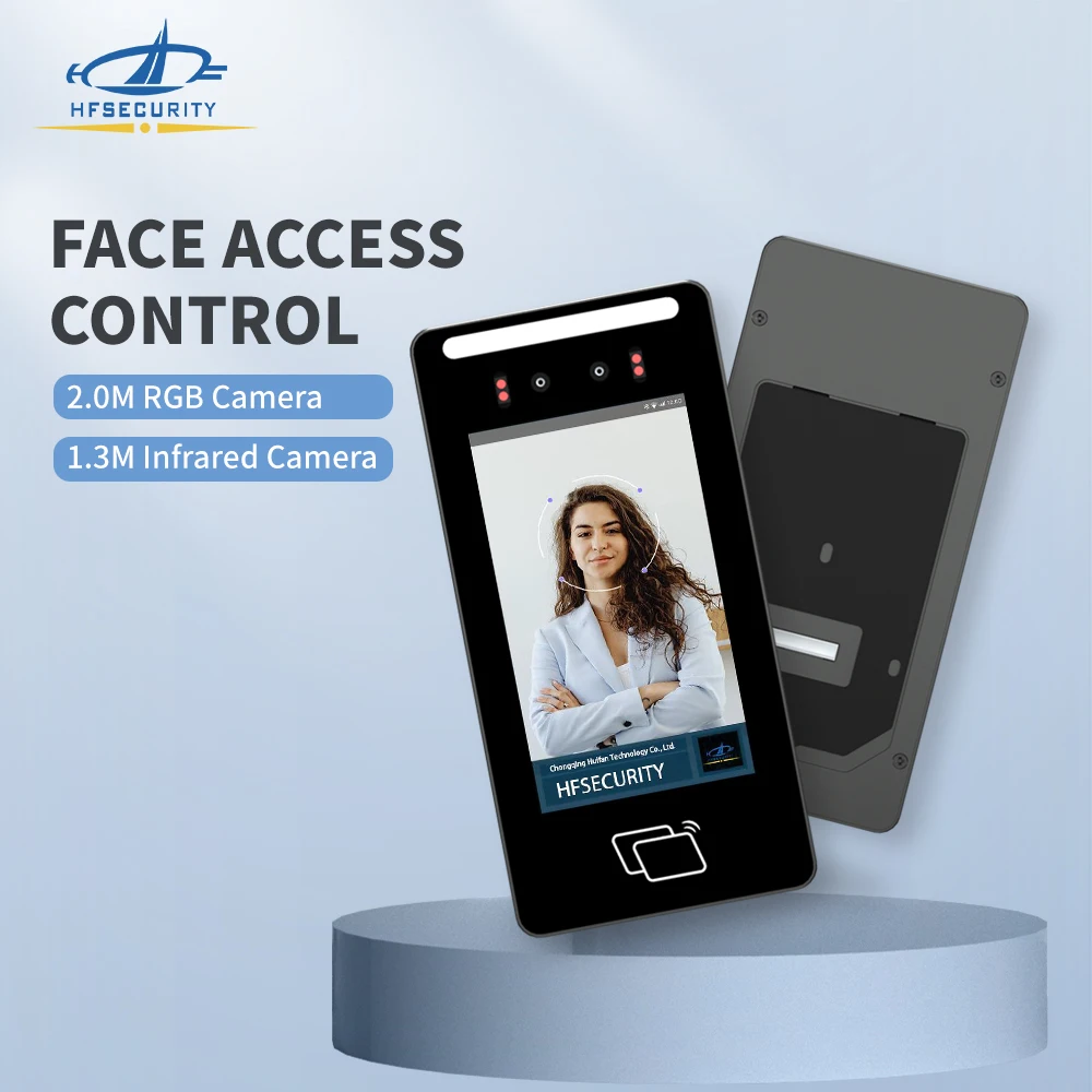 FR05 HFSecurity Android WIFI Обнаружение лица захват распознавание Биометрия посещаемости времени