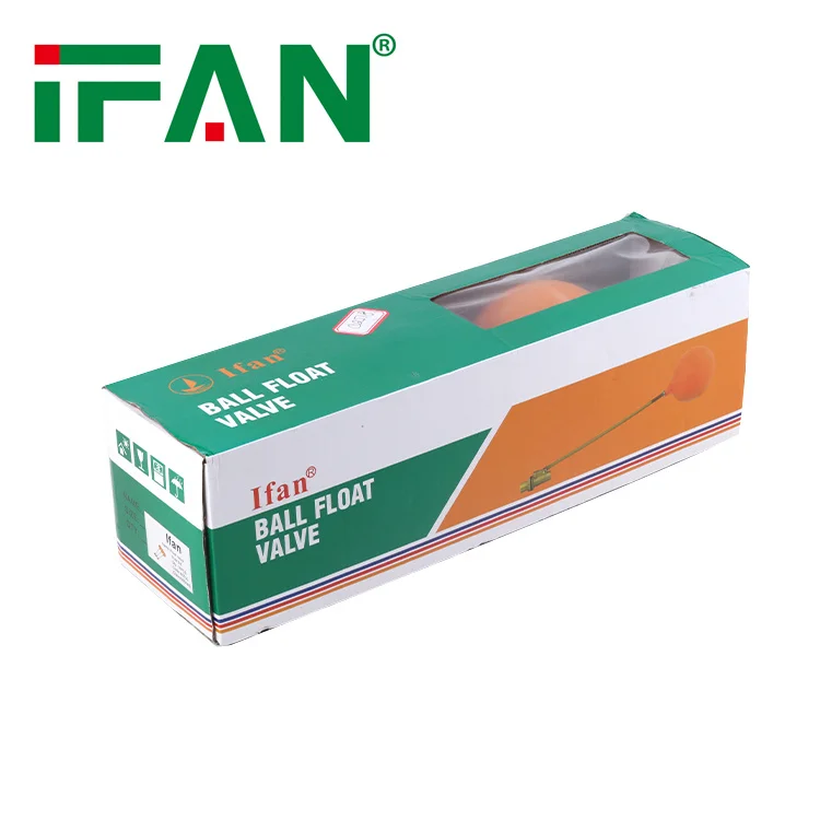 Заводская цена автоматический латунный шаровой кран IFAN 1/2 3/4 дюйма медный резервуар поплавковый клапан для резервуара воды