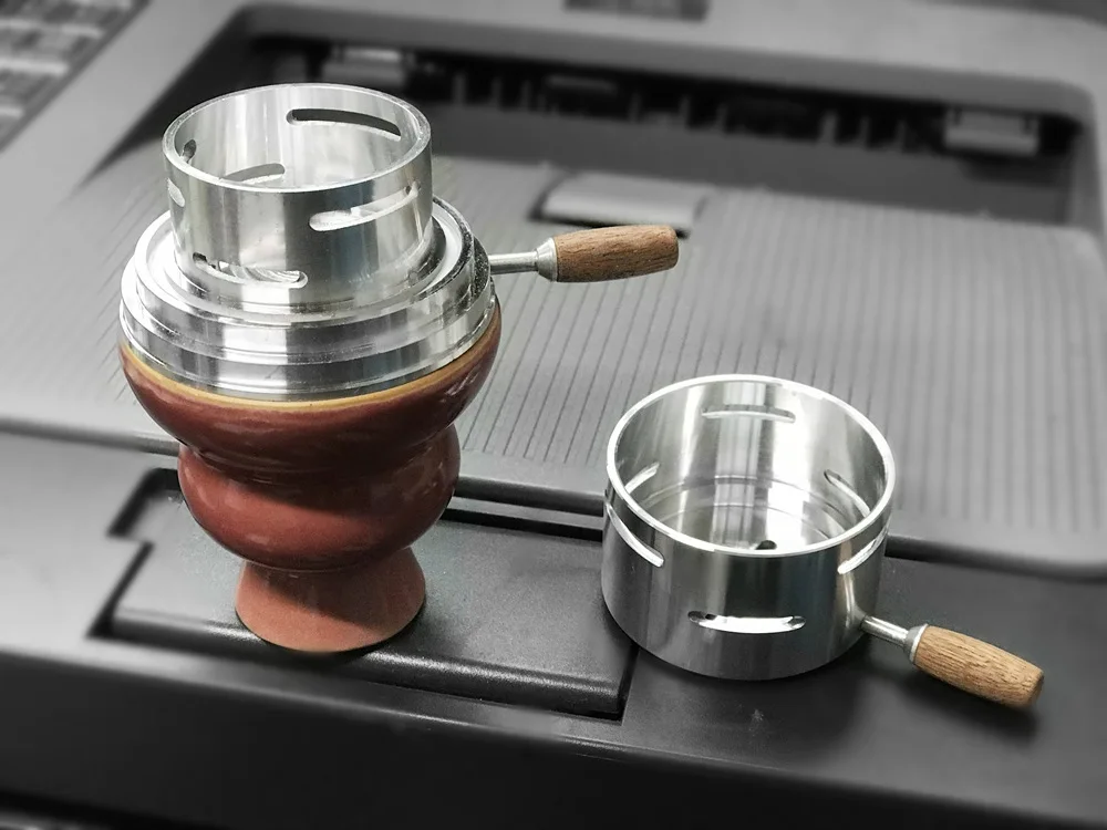 Wholesale High Quality High Temperature Hookah Aluminum Alloy Carbon Separator Thermostability Hookah Head