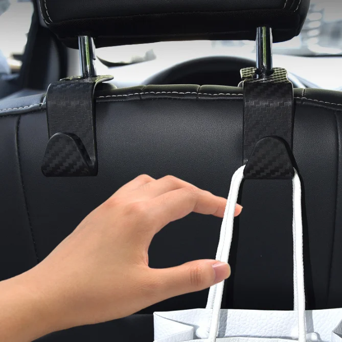 Multifunctional Car Hooks Front Seat Auto Hooks Hangers Car Seat Hanger Backseat  Headrest Hook