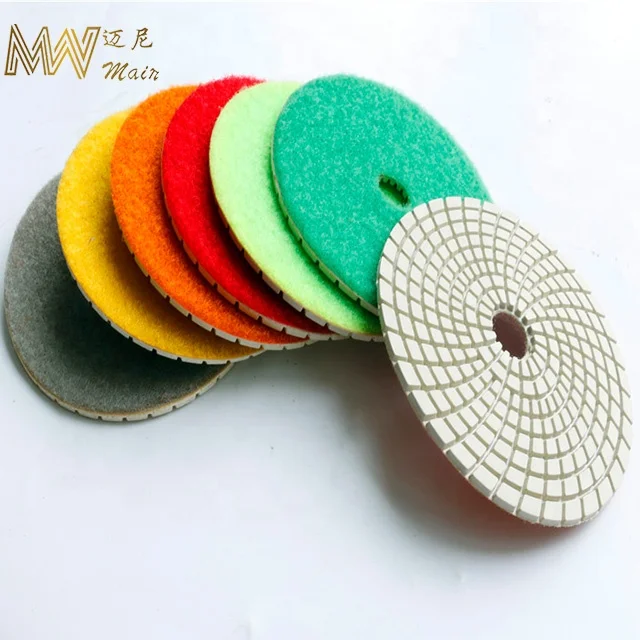 Hot products to sell online abrasive wet using terrazzo diamond polishing pads