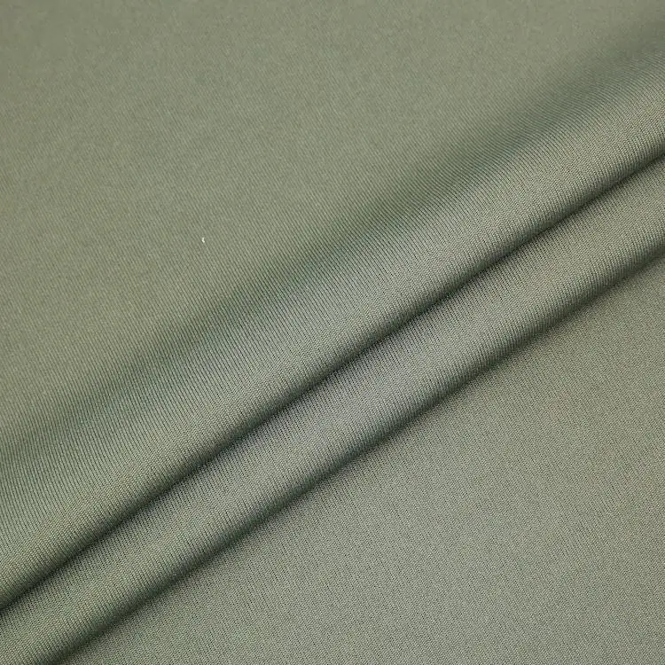 95%polyester 5%spandex stretch scuba white crepe fabric rpet recycled silk scuba crepe knitted woven fabric for abaya