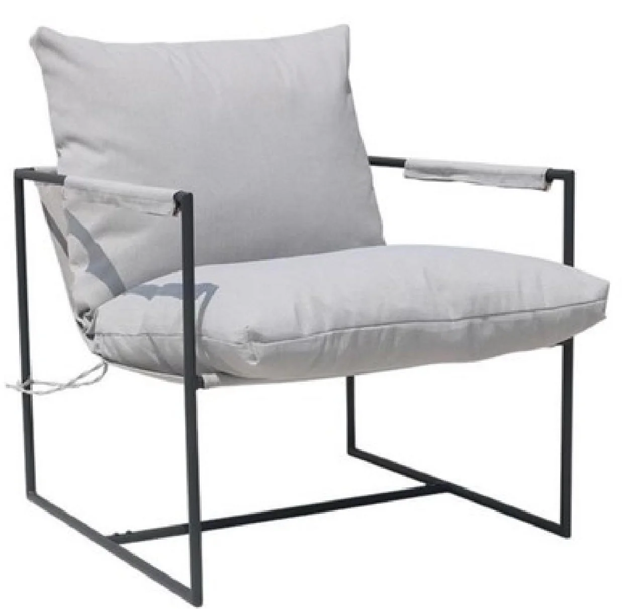 Factory Wholesale KD Furniture Modern Metal Aluminum Sofa Set for Terrace Garden