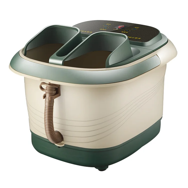 Изделие для массажа, акупунктурная терапия, автоматическое нагревание ног, массажер для ног, ванна для ног с глубоким цилиндром для домашнего использования