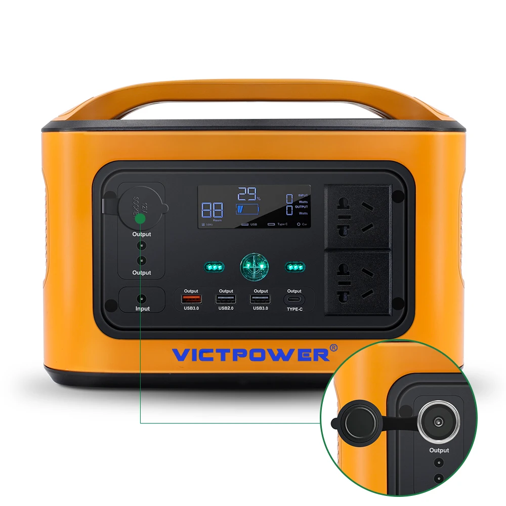Emergency Mobile Power Station 500w Energy Generator 576Wh lithium batteries Mini Solar Power Generator