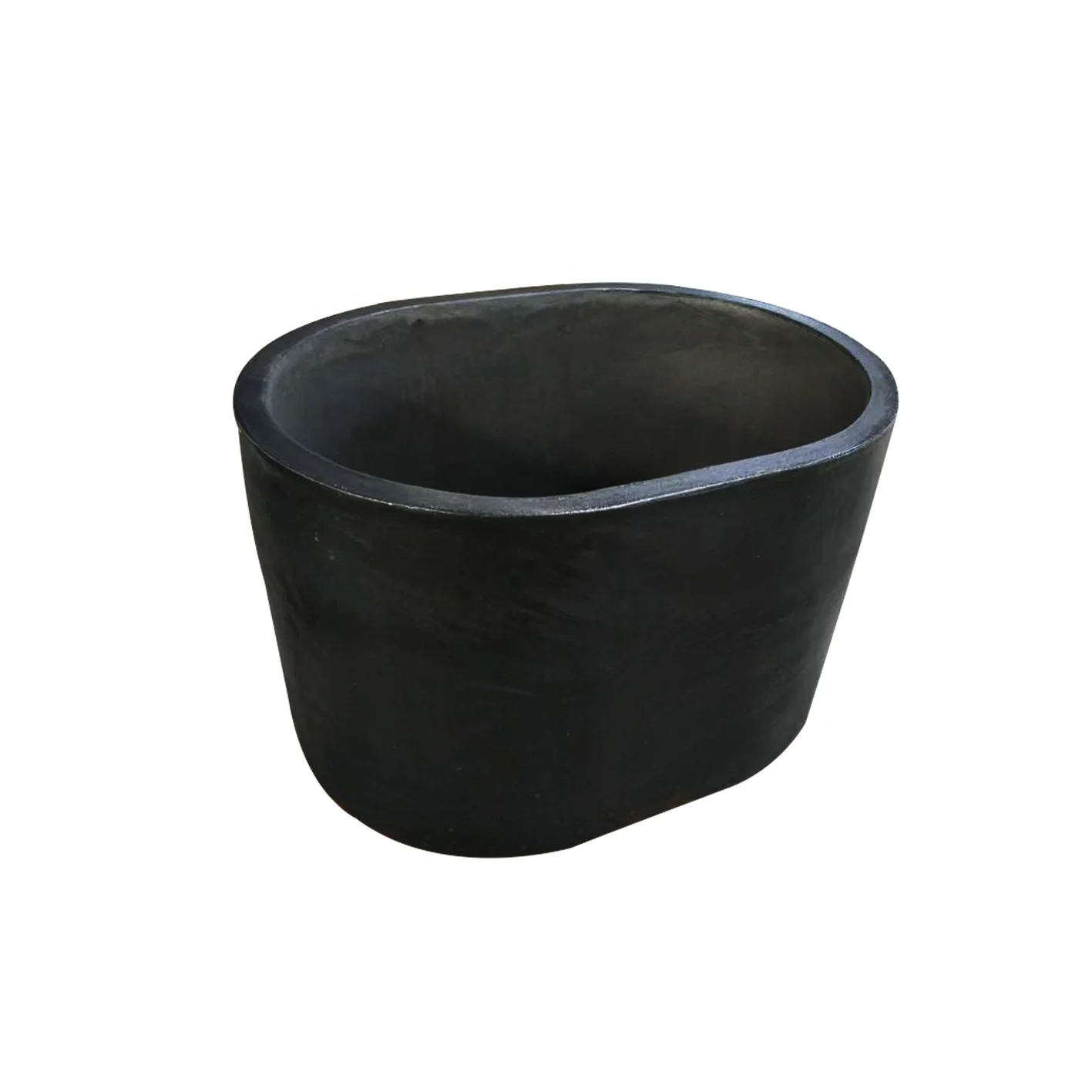 JinDun Sic Carbon Crucible For Melting Aluminum