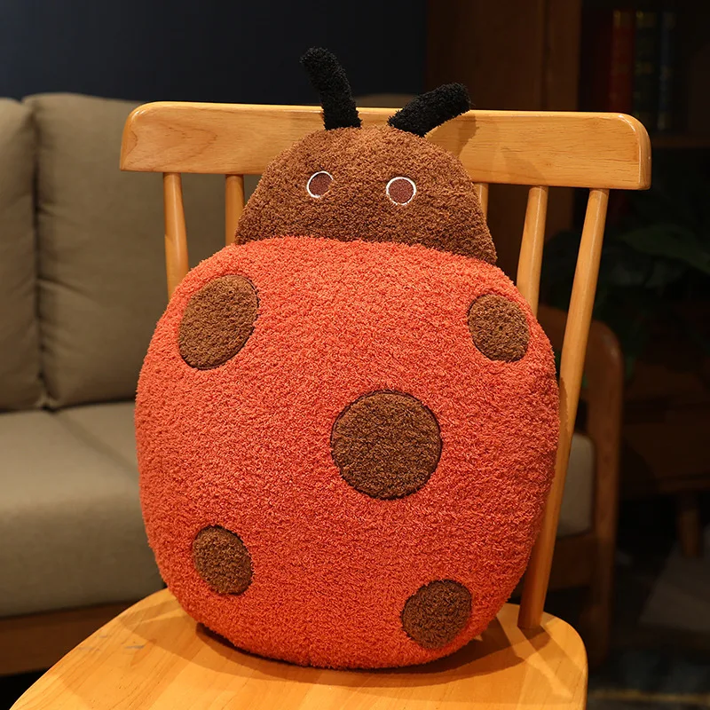 Honey Bee Doll Cute Doll Beetle Stuffed Animal Ladybird Butterfly Pillow Pillow Girl Bed Home Decoration Caticorn Plush Pillow