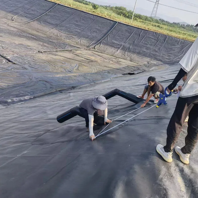 China HDPE Liner Geomembrane for Vapor Barriers to Divert Rainwater From Landfill Pits in Australia/Mexico/Colombia