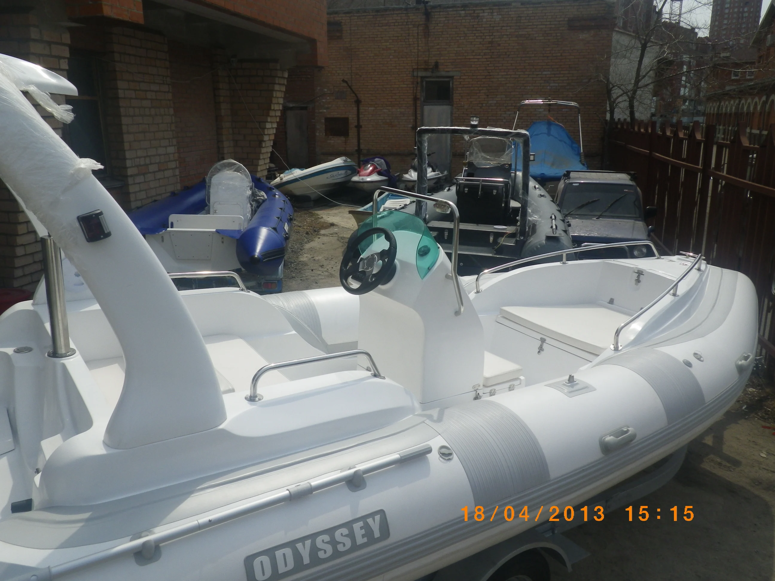 CE certificates korea pvc RIB580 rib boat hypalon luxury boats for sale