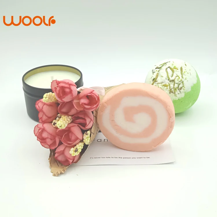 Essential Oil Salt Relax Moisturizing Aromatherapy Tablet Bubble Bath Bombs Bar