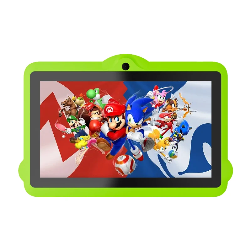 Best Gift 7 Inch Parent Control Pre-Installed Educational APP 1GB+8GB Tab Android Quad Core Tablet PC