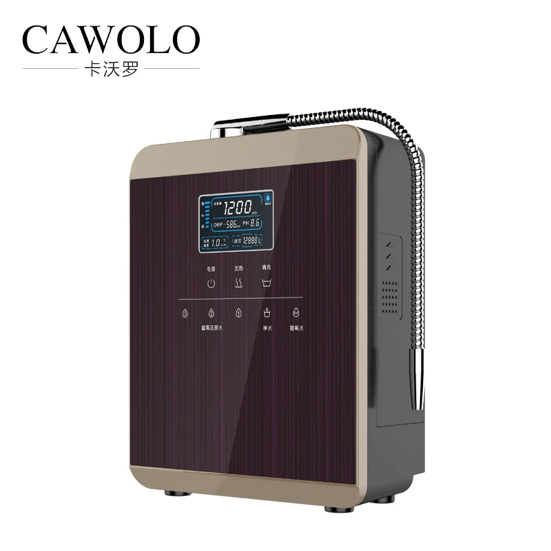 Platinum coating touch control alkaline water kangen water japan