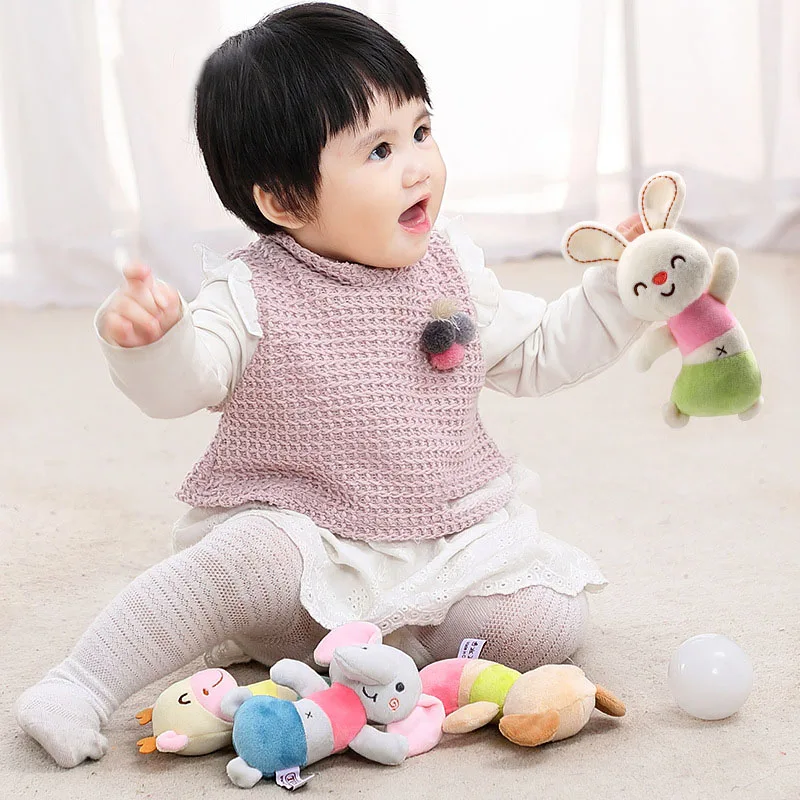 
Dancing animal rattle toy elephant baby doll rattles T022 