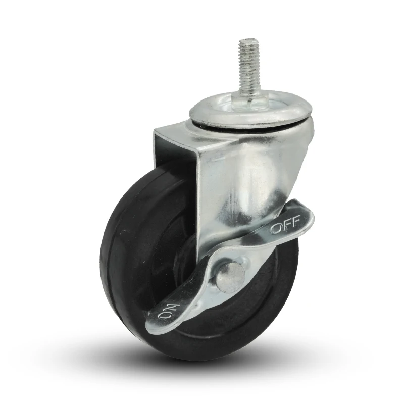2 Inch Caster Wheel Single Axle Mute Multi Function Castor Trolley Bearing Universal Castor For Furniture