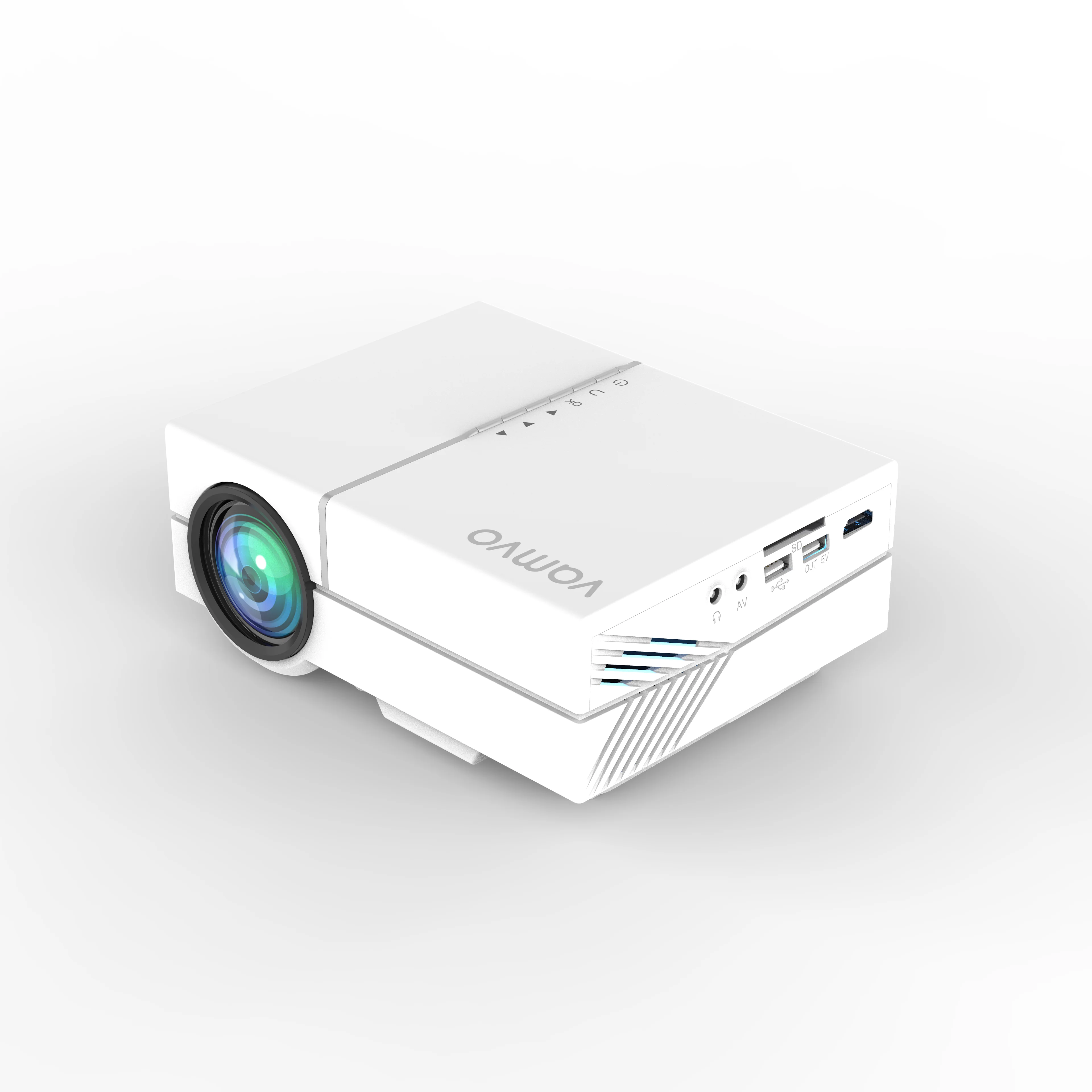 2020 hotsale small portable pocket led DLP projector supporting wifi share home theater projectors