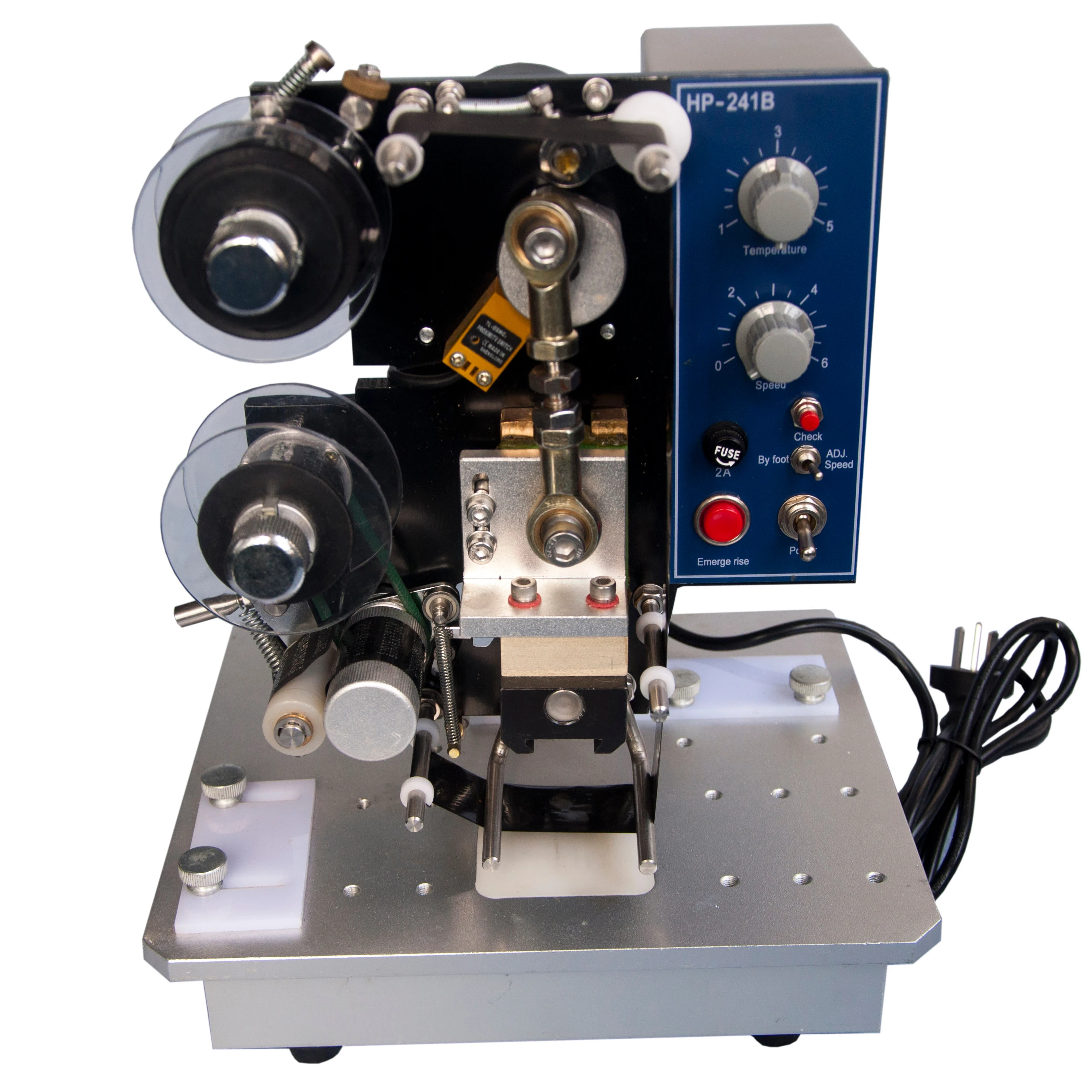 HP-241B горячая штамповка дата кодирования машина/лента фольга Дата кодер