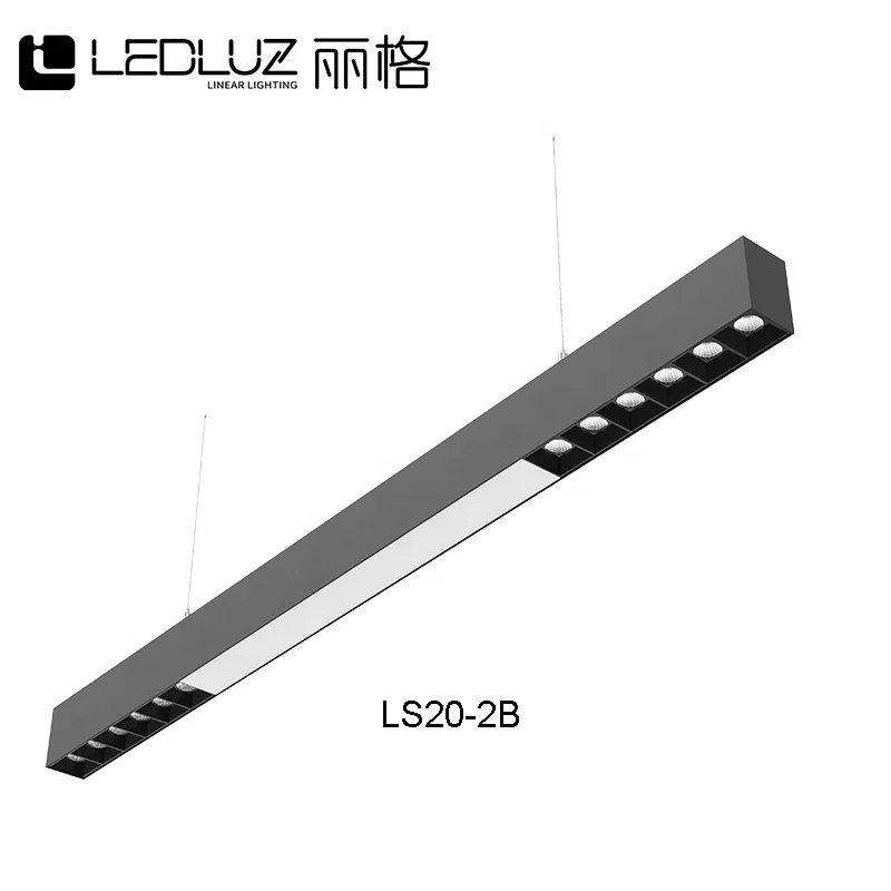 Hot Selling LS50 Aluminum Extrusion Profile for U Shape 53.8*80mm LED Strip Profiles LED Bar Lights Aluminum Channel