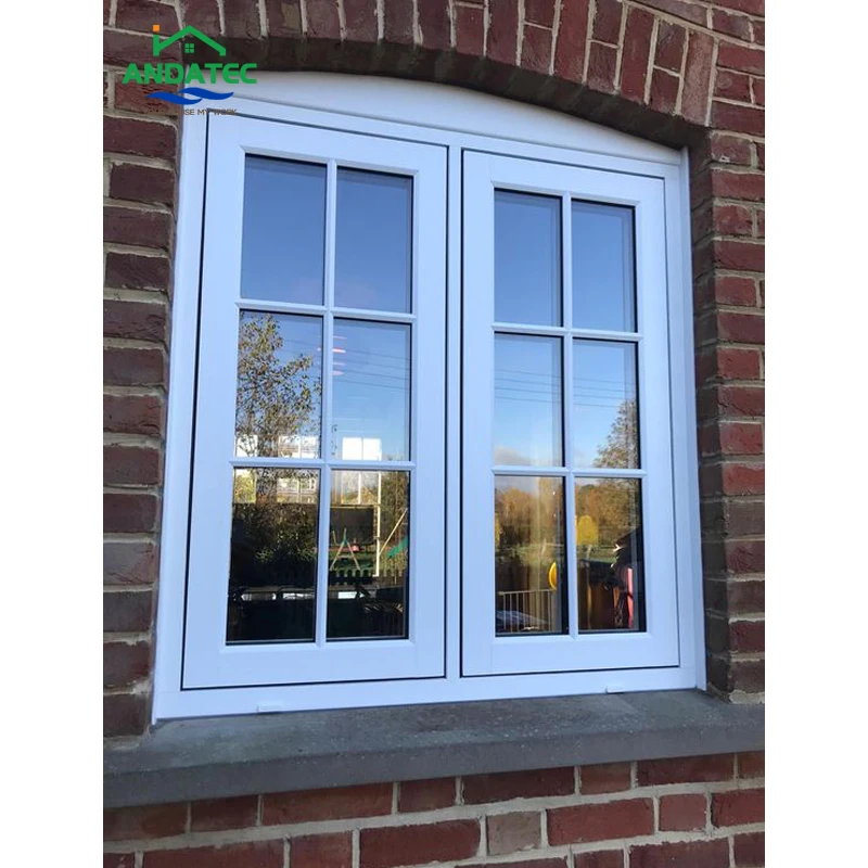 Ultra Large Glass Picture Windows Security Thermal Break Aluminum Double Glazed Windows Energy Saving Swing Casement Window