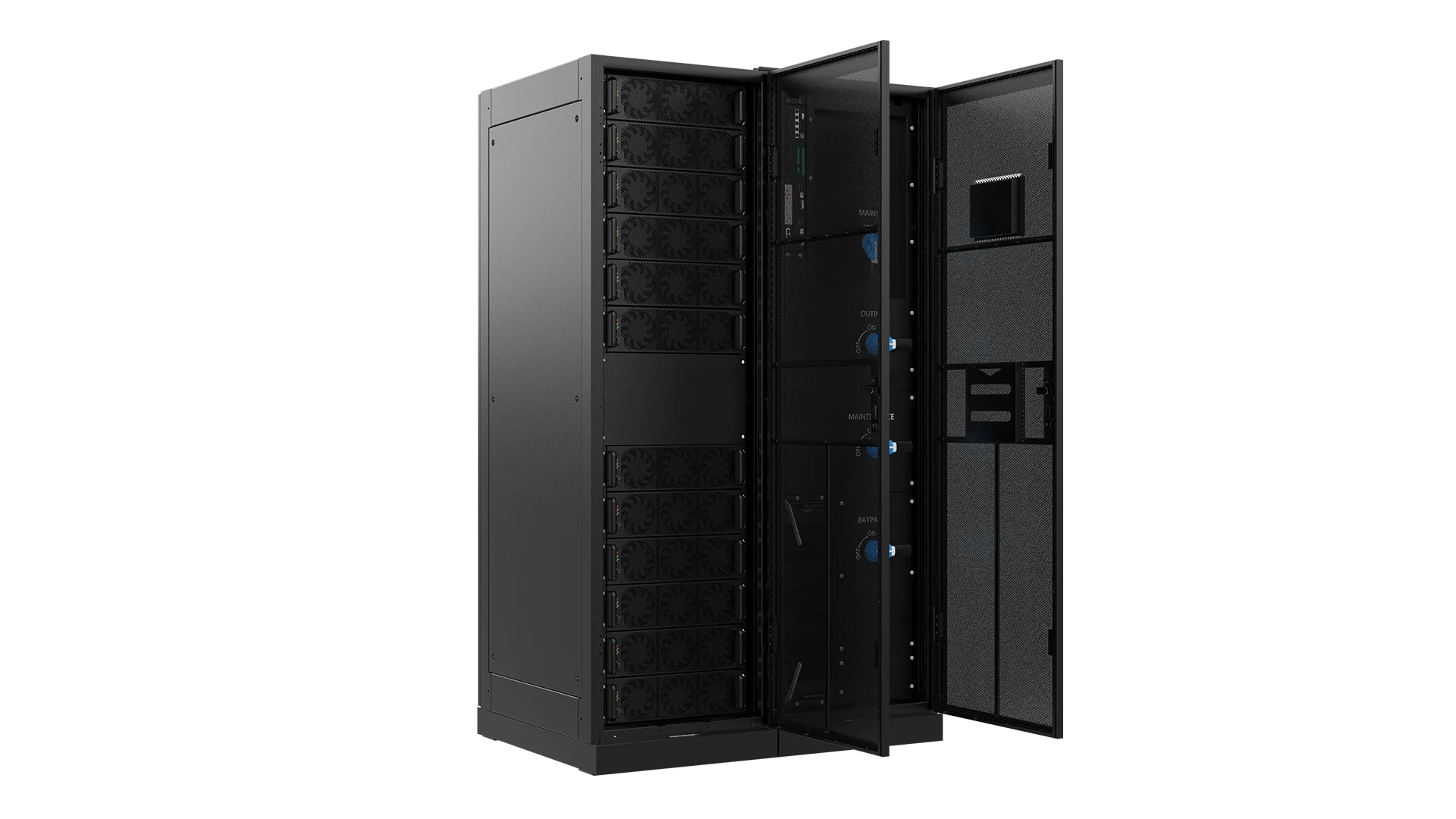 250KVA 250KW 600KW 1200KVA 380V 400V 415V Three Phase Modular Online UPS With Long Backup Time