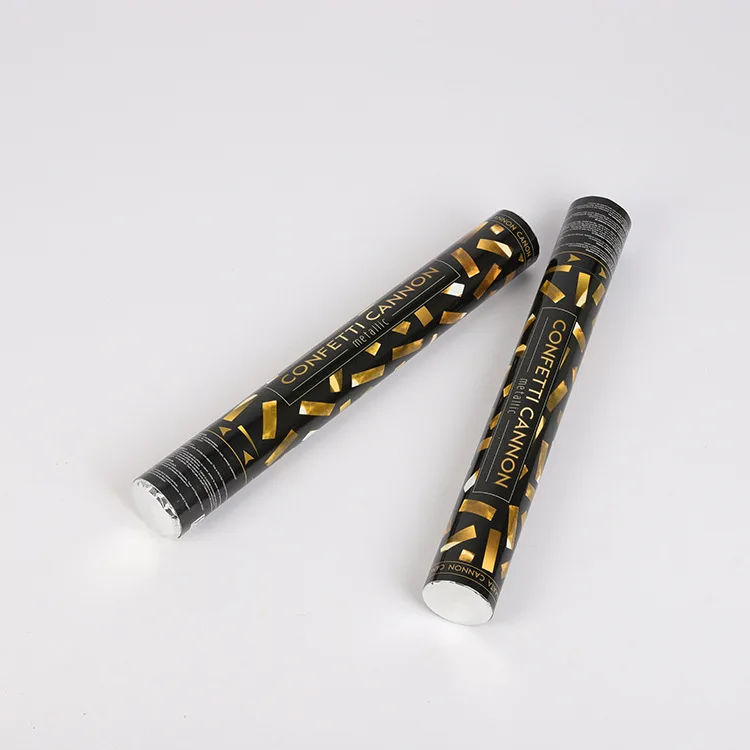 Праздничный Поппер металлик конфетти пушка Свадьба выпускная Вечеринка Новый год праздники помолвка праздник клуб