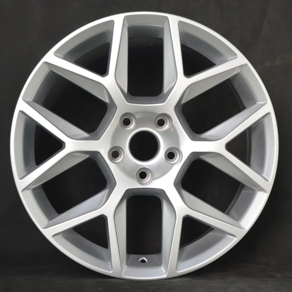 New Arrival Sliver Painting Alloy Wheel Rims Multi Spoke 18x8 inch Passenger Car Wheels 5x120