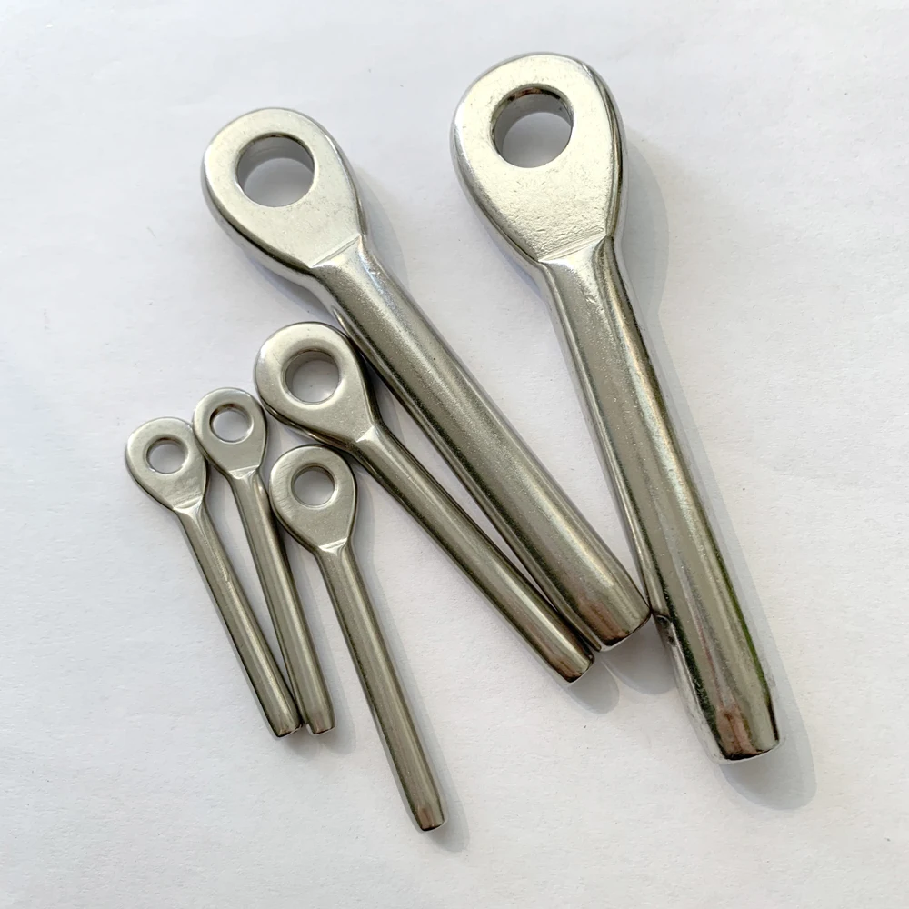 Stainless steel 316 3mm eye terminal