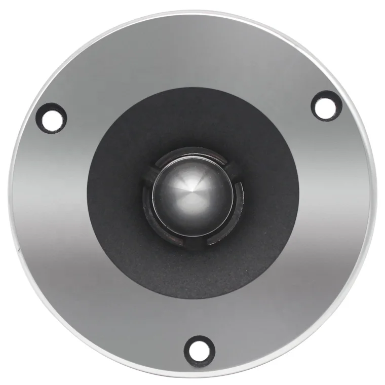 Car Audio Speaker Tweeter - 300 Watt High Power Aluminum Bullet Horn with 1 Inch Super Titanium Tweeters