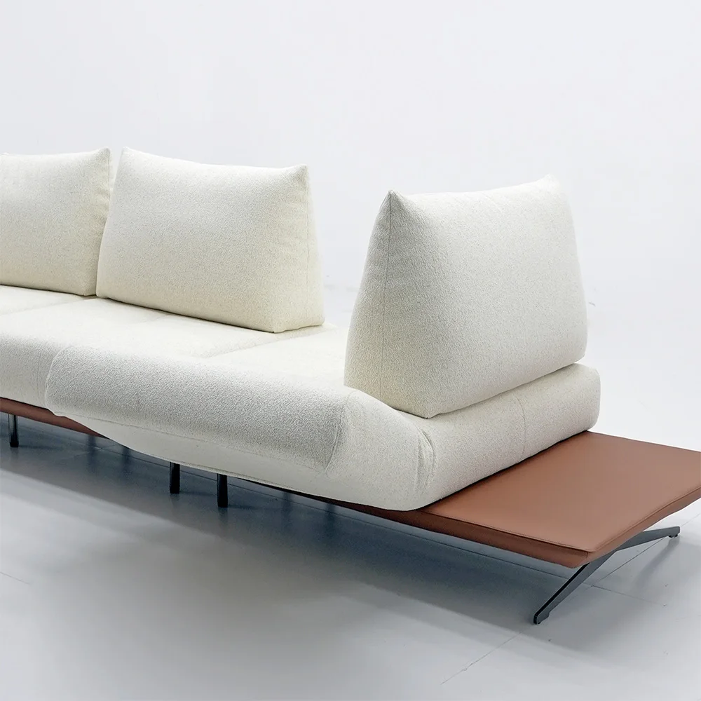 Gainsville Multiple Combinations Functional Sofa Bed Modern Italian Living Room Couch Adjustable Sofa For Villa Apartment