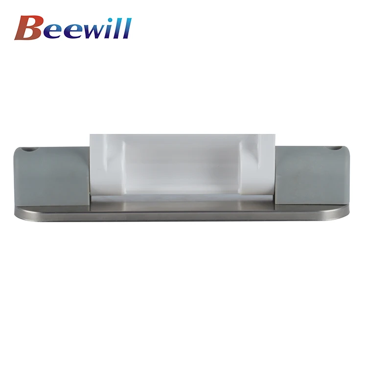 White Thermoplastic Flip Up Spring Loaded Toilet Seat