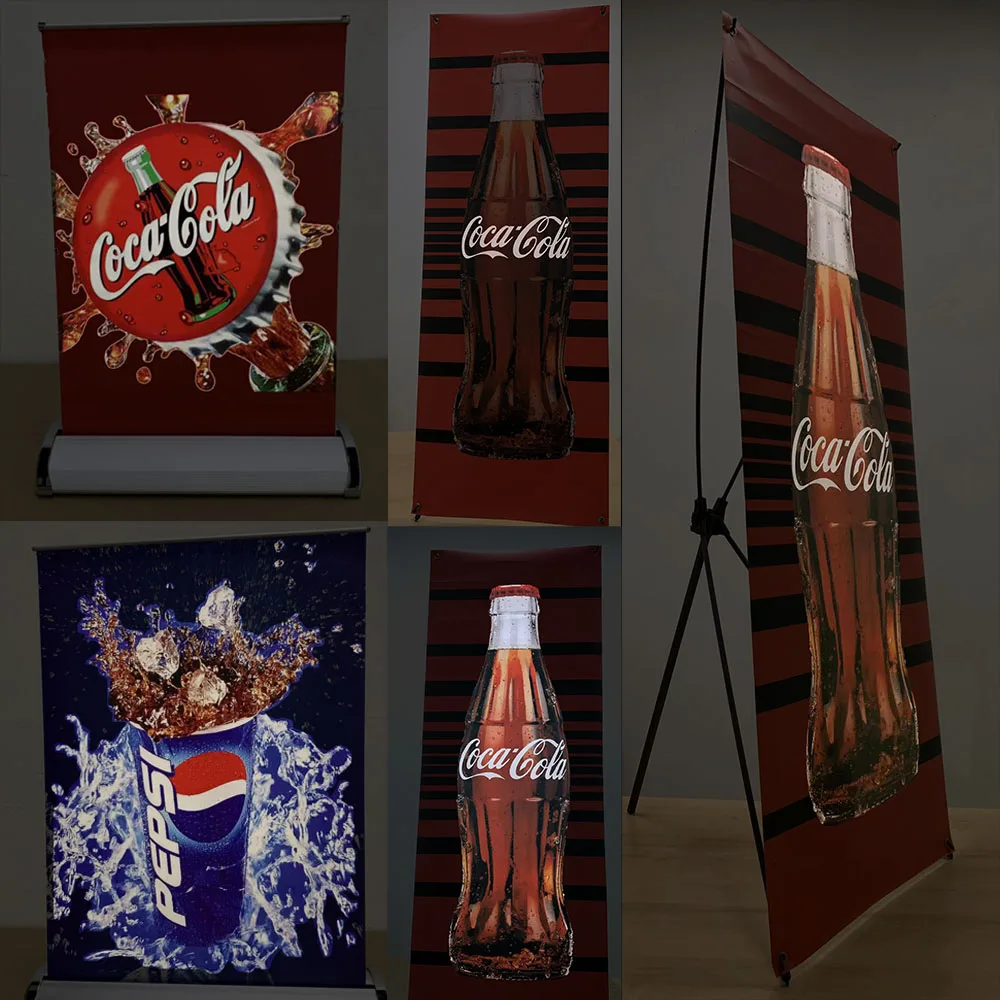 High Quality Light-Up EL Posters,Customized color EL posters Electro Luminescent Panel