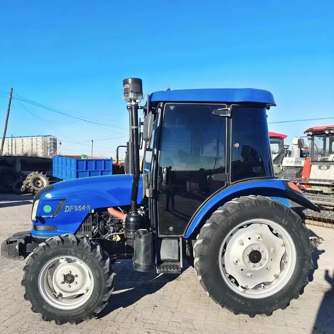 cheap 55hp agricultural farming tractors mini tractor 4x4 for sale