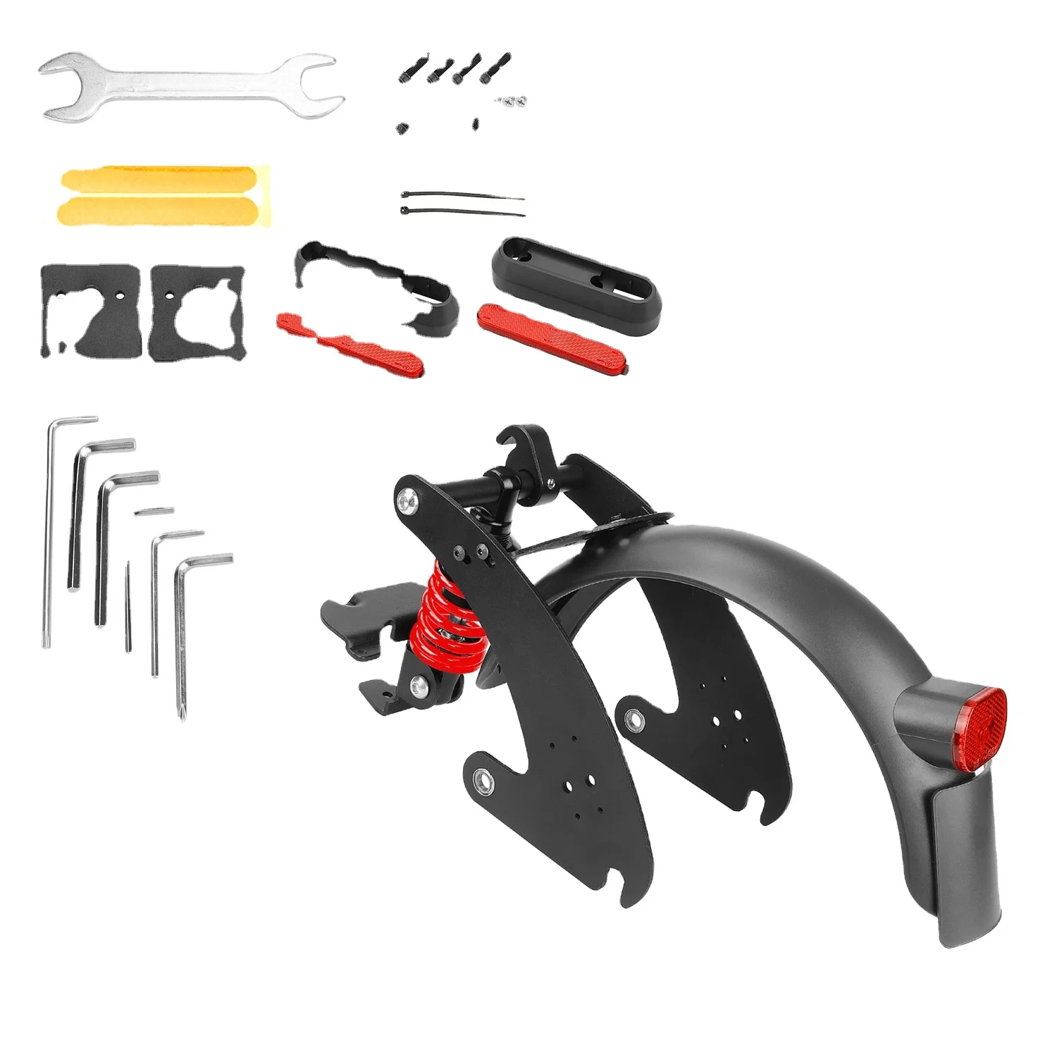 For Ninebot G30 Scooters/max G30lp Scooter Rear Shock Absorber 10 Inch Parts Accessories Segway Max G30 Rear Suspension