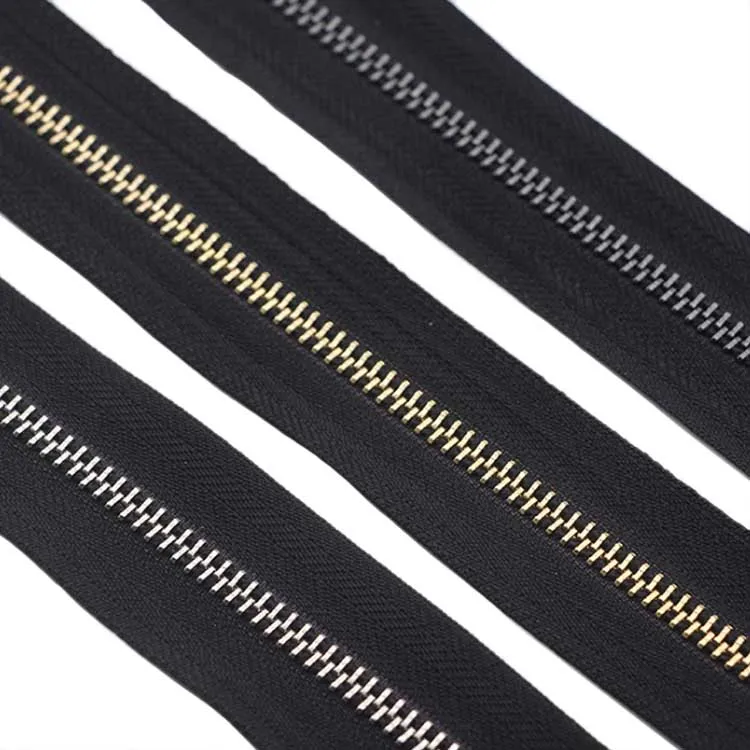 Wholesale Factory Cierre Nylon Zipper Polyester Tape with Nylon Teeth Close End Nylon Coil Zipper for Bag